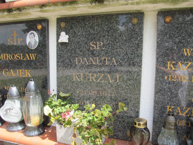 Danuta Kurzaj 1941 Goleniów - Grobonet - Wyszukiwarka osób pochowanych