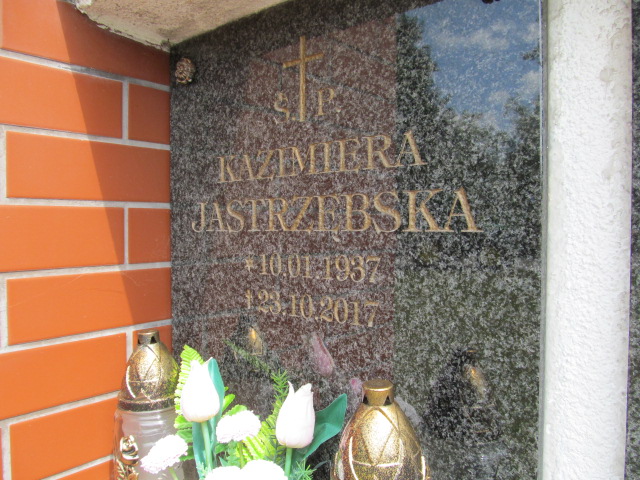 Kazimiera Jastrzębska 1937 Goleniów - Grobonet - Wyszukiwarka osób pochowanych