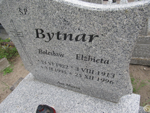 Elżbieta Bytnar 1913 Goleniów - Grobonet - Wyszukiwarka osób pochowanych