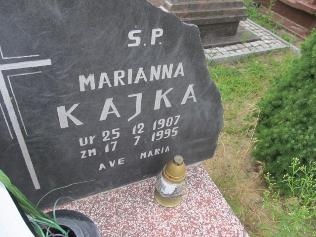 Marianna Kajka 1907 Goleniów - Grobonet - Wyszukiwarka osób pochowanych