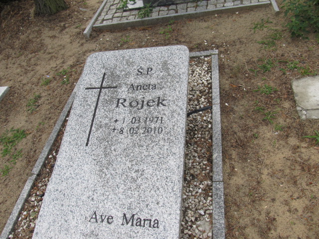 Aneta Rojek 1971 Goleniów - Grobonet - Wyszukiwarka osób pochowanych