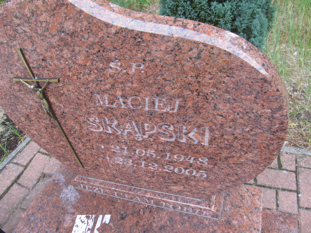 Maciej Skąpski 1948 Goleniów - Grobonet - Wyszukiwarka osób pochowanych