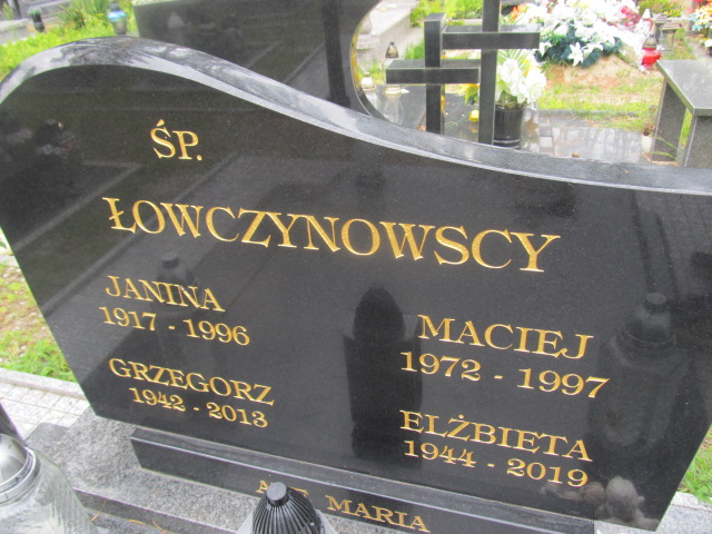 Janina Łowczynowska 1917 Goleniów - Grobonet - Wyszukiwarka osób pochowanych