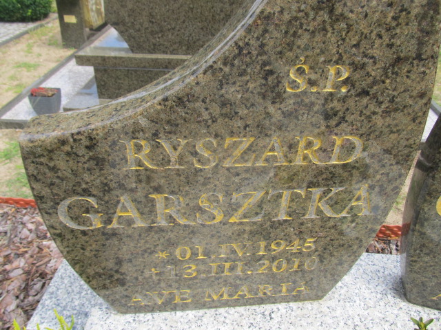 Ryszard Garsztka 1945 Goleniów - Grobonet - Wyszukiwarka osób pochowanych