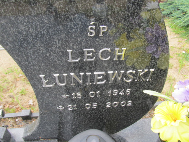 Lech Łuniewski 1946 Goleniów - Grobonet - Wyszukiwarka osób pochowanych