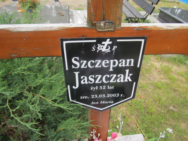 Szczepan Jaszczak 1951 Goleniów - Grobonet - Wyszukiwarka osób pochowanych