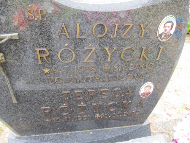 Alojzy Różycki 1958 Goleniów - Grobonet - Wyszukiwarka osób pochowanych