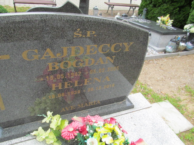 Helena Gajdecka 1939 Goleniów - Grobonet - Wyszukiwarka osób pochowanych
