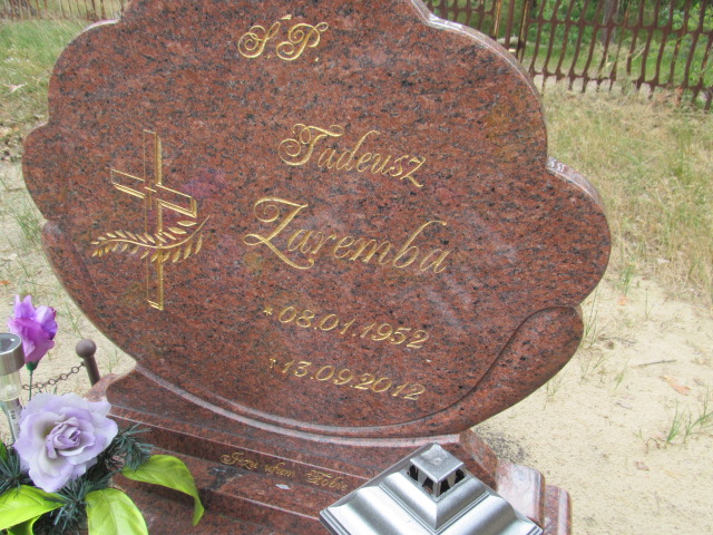 Tadeusz Zaremba 1952 Goleniów - Grobonet - Wyszukiwarka osób pochowanych
