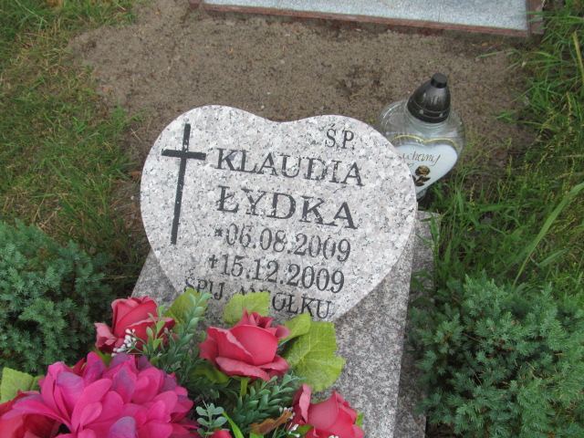 Klaudia Łydka-dziecko 2009 Goleniów - Grobonet - Wyszukiwarka osób pochowanych