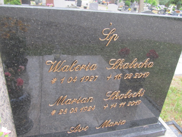 Waleria Skałecka 1927 Goleniów - Grobonet - Wyszukiwarka osób pochowanych