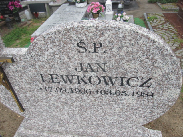 Jan Lewkowicz 1906 Goleniów - Grobonet - Wyszukiwarka osób pochowanych