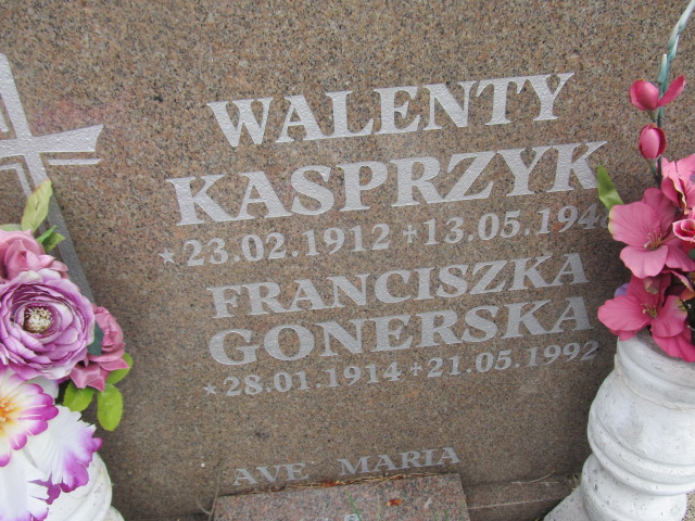 Franciszka Gonerska 1914 Goleniów - Grobonet - Wyszukiwarka osób pochowanych