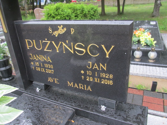 Jan Pużyński 1928 Goleniów - Grobonet - Wyszukiwarka osób pochowanych