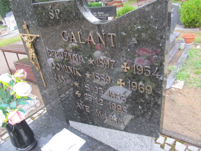 Jan Galant 1955 Goleniów - Grobonet - Wyszukiwarka osób pochowanych