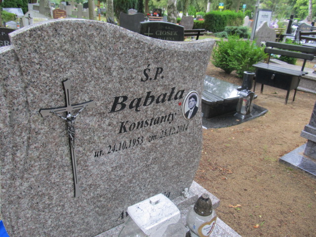 Konstanty Bąbała 1953 Goleniów - Grobonet - Wyszukiwarka osób pochowanych