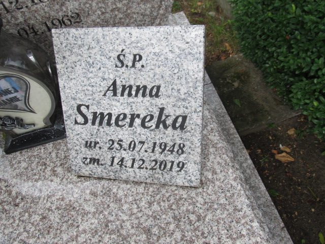 Anna Smereka 1948 Goleniów - Grobonet - Wyszukiwarka osób pochowanych