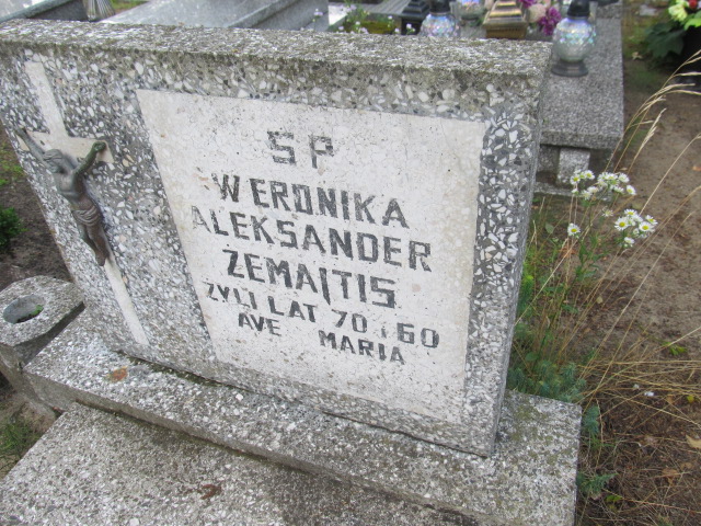 Weronika Żemajtis 1908 Goleniów - Grobonet - Wyszukiwarka osób pochowanych