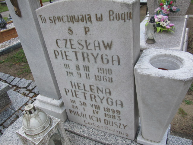 Helena Pietryga 1899 Goleniów - Grobonet - Wyszukiwarka osób pochowanych
