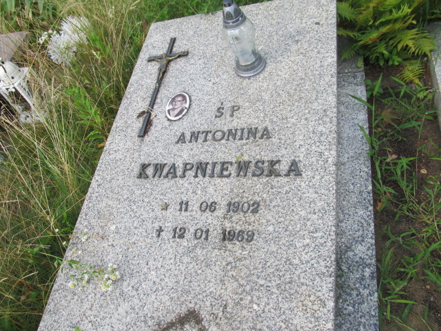 Antonina Kwapniewska 1902 Goleniów - Grobonet - Wyszukiwarka osób pochowanych