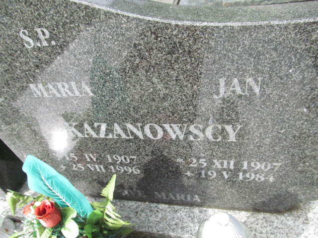 Jan Kazanowski 1907 Goleniów - Grobonet - Wyszukiwarka osób pochowanych