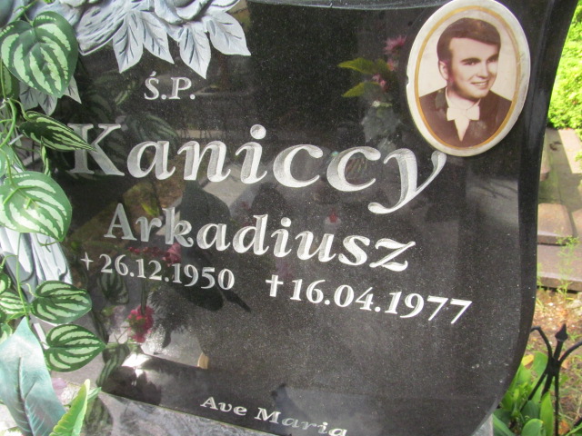Arkadiusz Kanicki 1950 Goleniów - Grobonet - Wyszukiwarka osób pochowanych