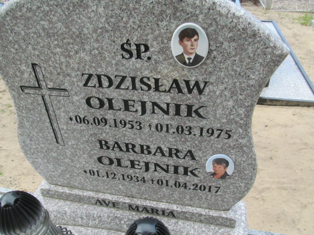 Zdzisław Olejnik 1953 Goleniów - Grobonet - Wyszukiwarka osób pochowanych