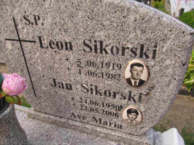 Leon Sikorski 1919 Goleniów - Grobonet - Wyszukiwarka osób pochowanych