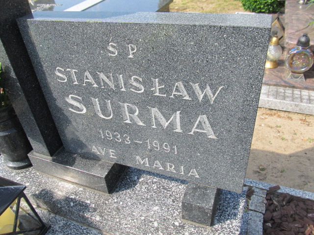Stanisław Surma 1933 Goleniów - Grobonet - Wyszukiwarka osób pochowanych