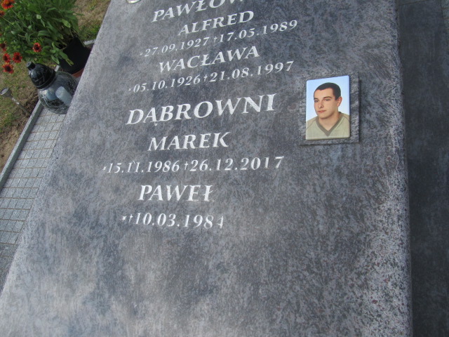 Marek Dąbrowny 1986 Goleniów - Grobonet - Wyszukiwarka osób pochowanych