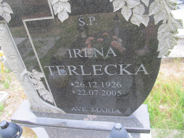 Irena Terlecka 1926 Goleniów - Grobonet - Wyszukiwarka osób pochowanych