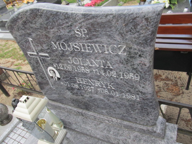 Henryk Mojsiewicz 1927 Goleniów - Grobonet - Wyszukiwarka osób pochowanych