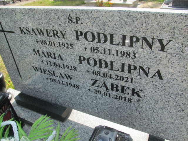 Ksawery Podlipny 1925 Goleniów - Grobonet - Wyszukiwarka osób pochowanych