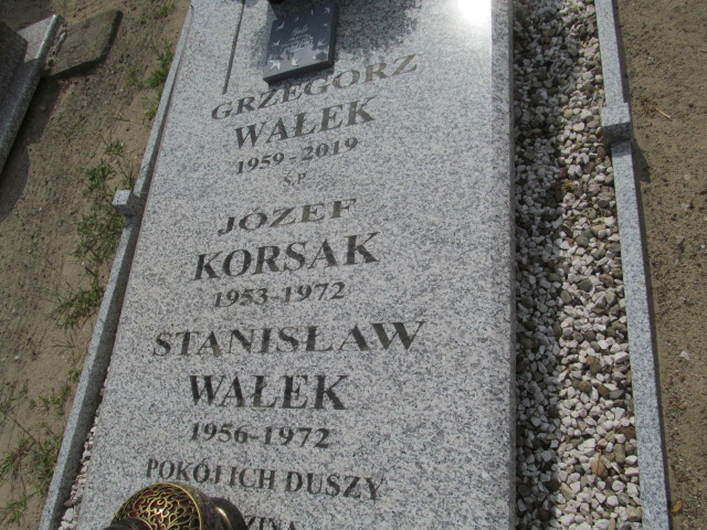 Grzegorz Wałek 1959 Goleniów - Grobonet - Wyszukiwarka osób pochowanych