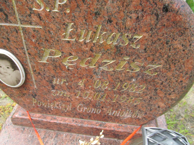 Łukasz Pędzisz 1982 Goleniów - Grobonet - Wyszukiwarka osób pochowanych