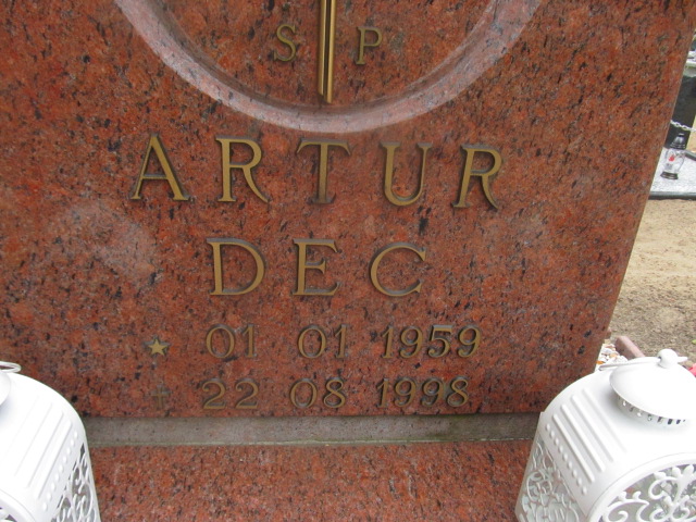 Artur Dec 1959 Goleniów - Grobonet - Wyszukiwarka osób pochowanych