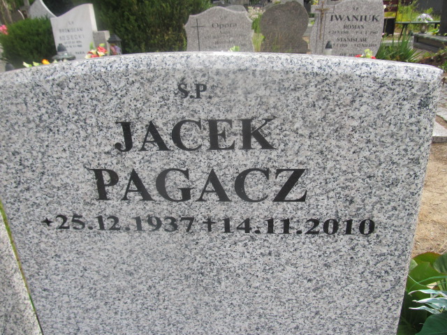 Jacek Pagacz 1937 Goleniów - Grobonet - Wyszukiwarka osób pochowanych