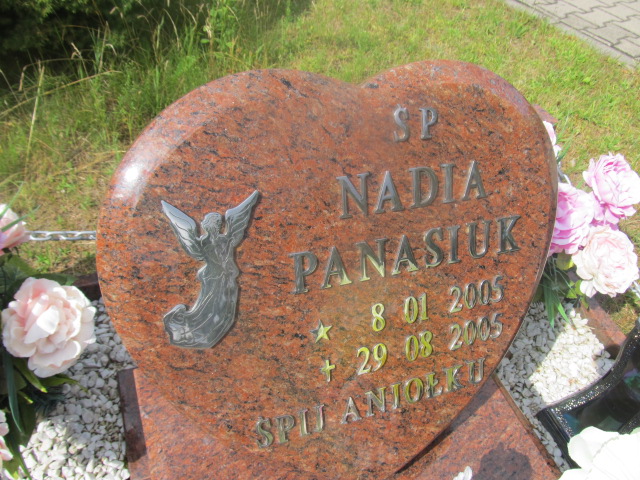 Nadia Panasiuk-dziecko 2005 Goleniów - Grobonet - Wyszukiwarka osób pochowanych