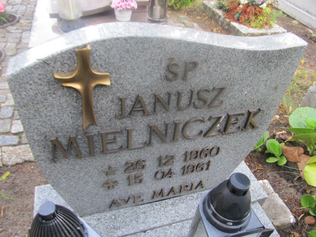 Janusz Mielniczek-dziecko 1960 Goleniów - Grobonet - Wyszukiwarka osób pochowanych