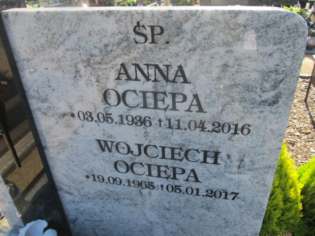 Anna Ociepa 1936 Goleniów - Grobonet - Wyszukiwarka osób pochowanych