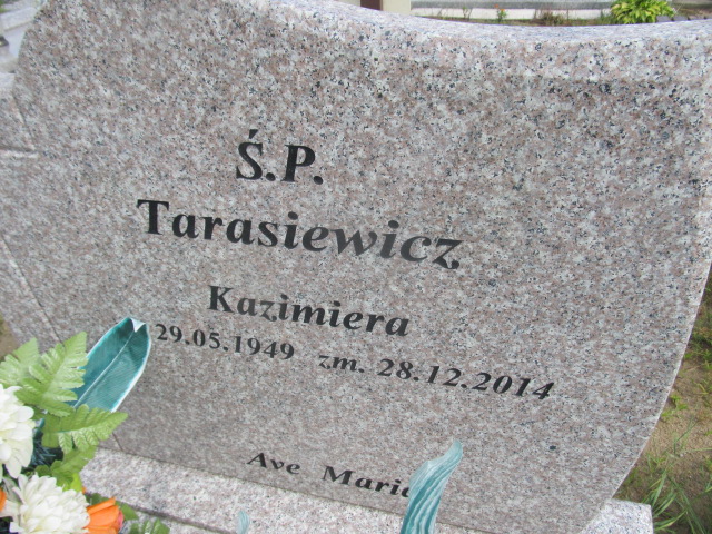 Jerzy Tarasiewicz 1946 Goleniów - Grobonet - Wyszukiwarka osób pochowanych