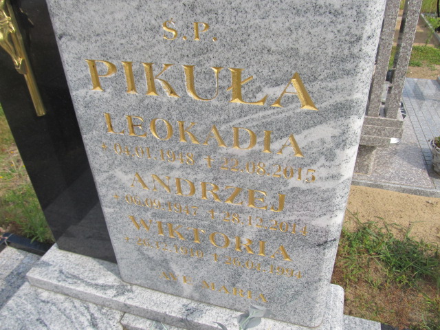 Wiktoria Pikuła 1910 Goleniów - Grobonet - Wyszukiwarka osób pochowanych