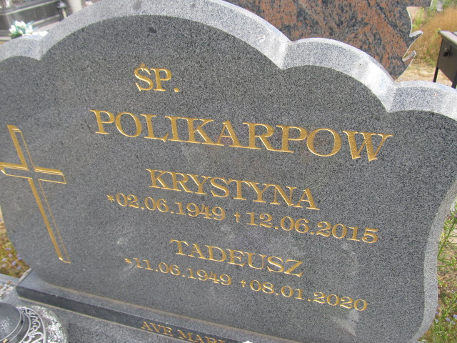 Tadeusz Polikarpow 1949 Goleniów - Grobonet - Wyszukiwarka osób pochowanych