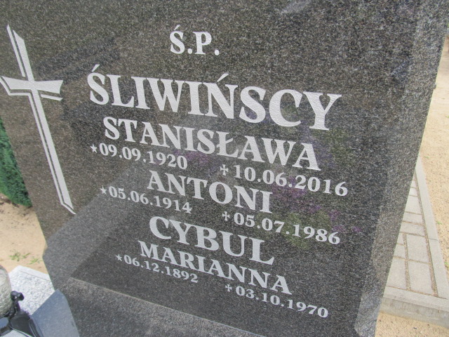 Antoni Śliwiński 1914 Goleniów - Grobonet - Wyszukiwarka osób pochowanych