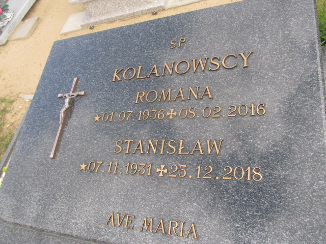 Stanisław Kolanowski 1931 Goleniów - Grobonet - Wyszukiwarka osób pochowanych