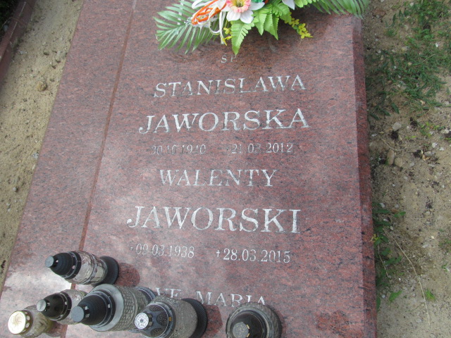 Stanisława Jaworska 1940 Goleniów - Grobonet - Wyszukiwarka osób pochowanych