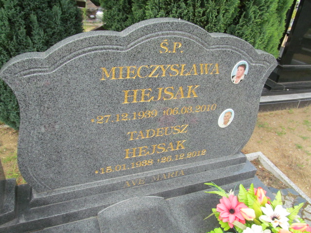 Tadeusz Hejsak 1938 Goleniów - Grobonet - Wyszukiwarka osób pochowanych