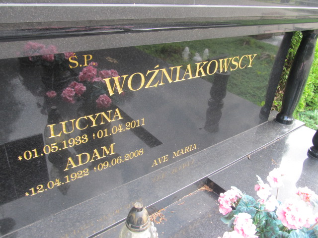 Lucyna Woźniakowska 1933 Goleniów - Grobonet - Wyszukiwarka osób pochowanych