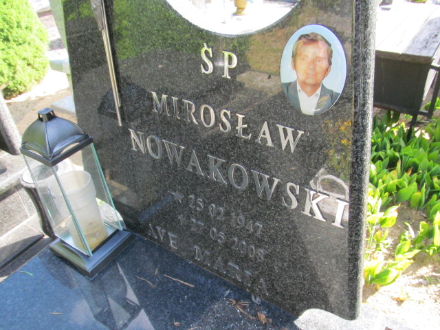 Mirosław Nowakowski 1947 Goleniów - Grobonet - Wyszukiwarka osób pochowanych