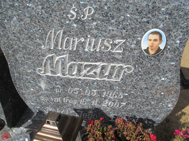 Mariusz Mazur 1968 Goleniów - Grobonet - Wyszukiwarka osób pochowanych